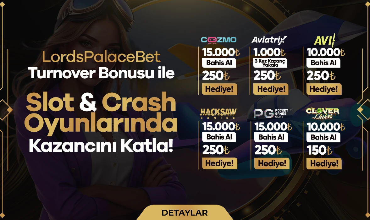Günlük Slot Turnover Bonusu - 2